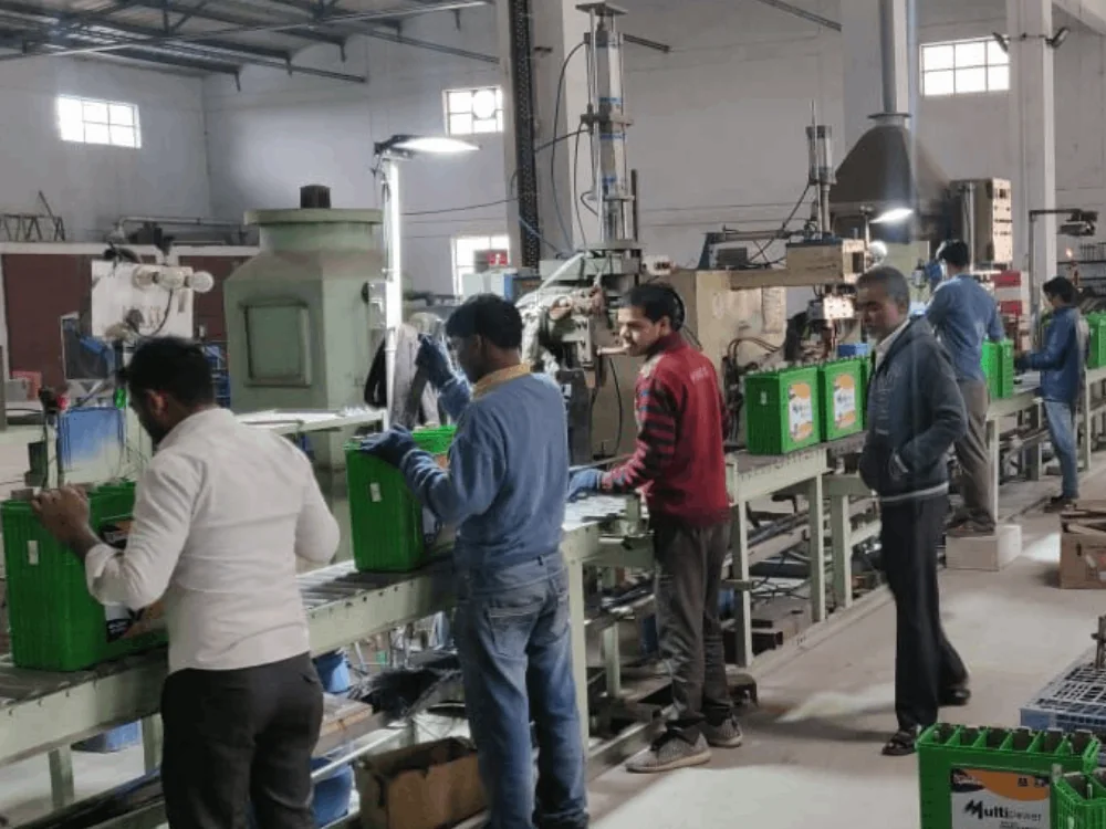 Production floor at the Manesar plant